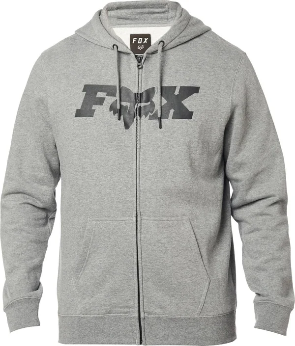 Fox Racing Legacy F-Head-X Zip Hoodie - Heather Graphite - Small