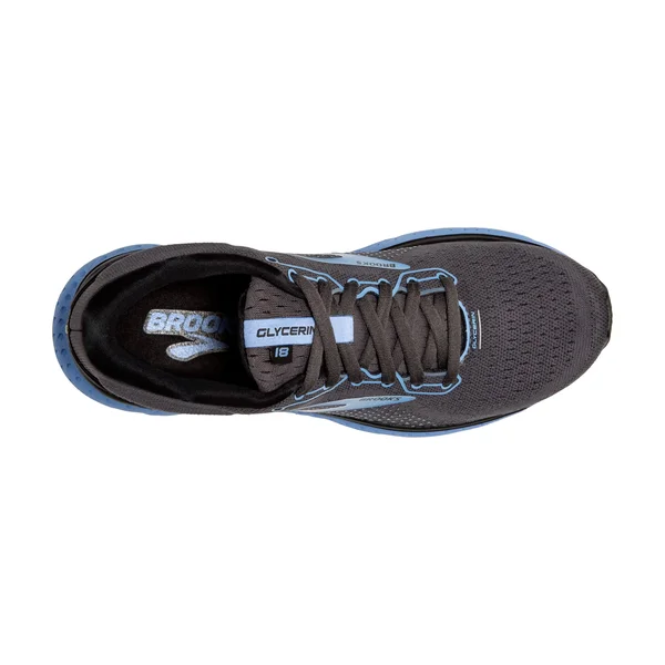 Brooks Women's Glycerin 18 Cornflower-Blue-Gold, 5
