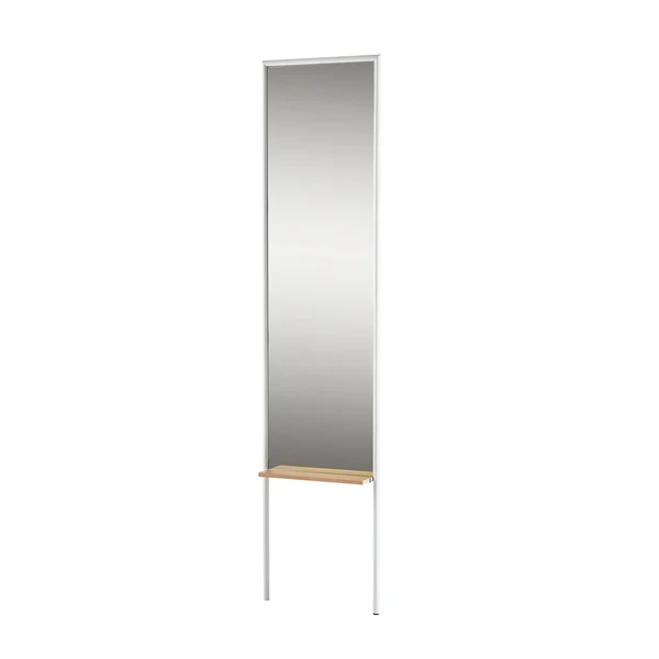 Adesso Monty Leaning Mirror - White