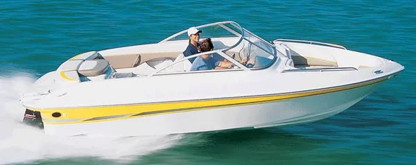 Taylor Made V-Hull Runabout Cover - I/O, Navy Blue, Hot Shot, 24&5x22-25&4