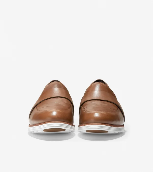 Cole Haan Original Grand Loafer Bison Leat At Nordstrom Rack