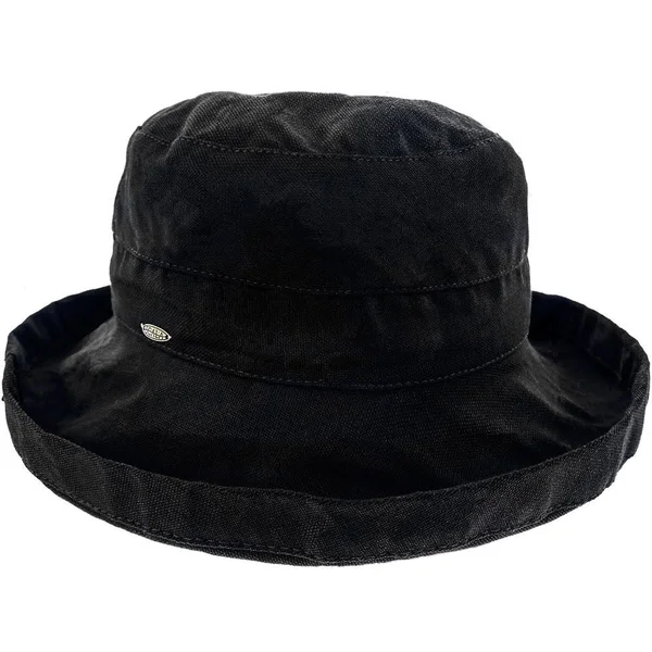 Scala 2.5x22 Brim Cotton Hat, Blue