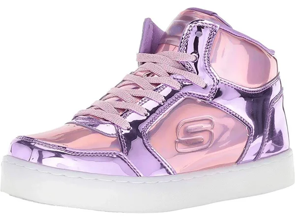 Skechers Girls& S Lights: Energy Lights - Shiny Bright Sneakers Pink 5.0L