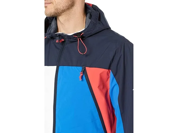 Nautica Men's Colorblock Hooded Jacket - Navy - M
