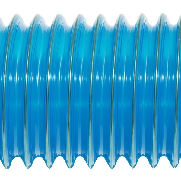 Rubber-Cal 01-203 PVC Flexduct General Purpose - Blue - 3x22 x 12 ft.