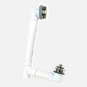 Watco 900-FA-PVC-BN Innovator Foot Actuated Bath Waste - Brushed Nickel