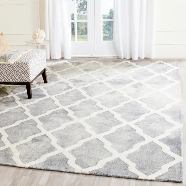 Safavieh 2&-6x22 x 4& Dip Dye DDY540C Grey, Ivory Rug