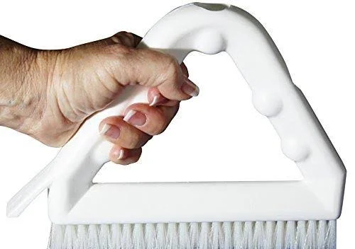 AMZDSM Back and Knee Saving Heavy Duty Grout and Tile Brush with Adjustable Handle.