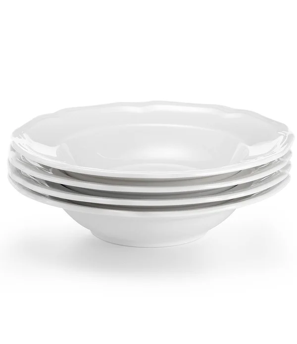 Mikasa Antique White Fruit Bowl, Set of 4