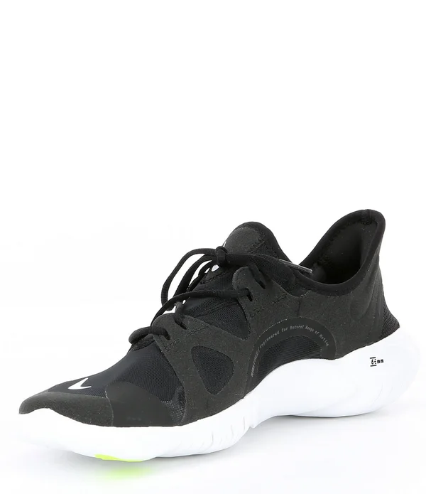 Nike Free RN 5.0 Running Shoe - Men's 9 White, Black, Black