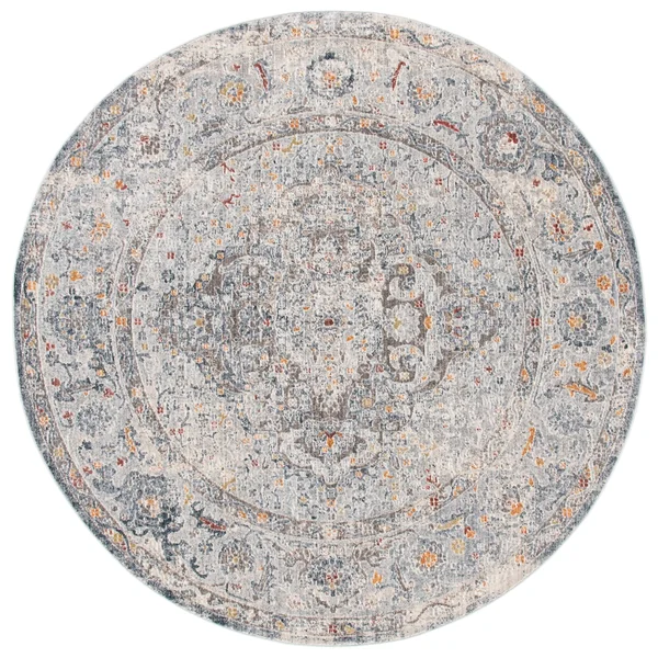 Safavieh History Rug Collection HIS587H - Grey, Light Grey - 9& x 12&