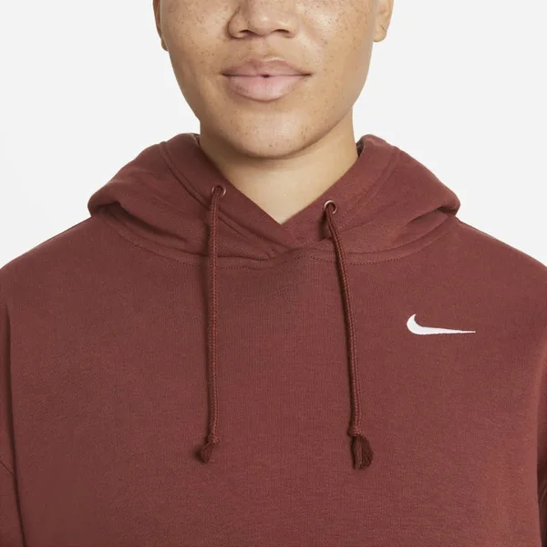 Nike Fleece Hoodie, Size 2x in Dark Pony/White at Nordstrom