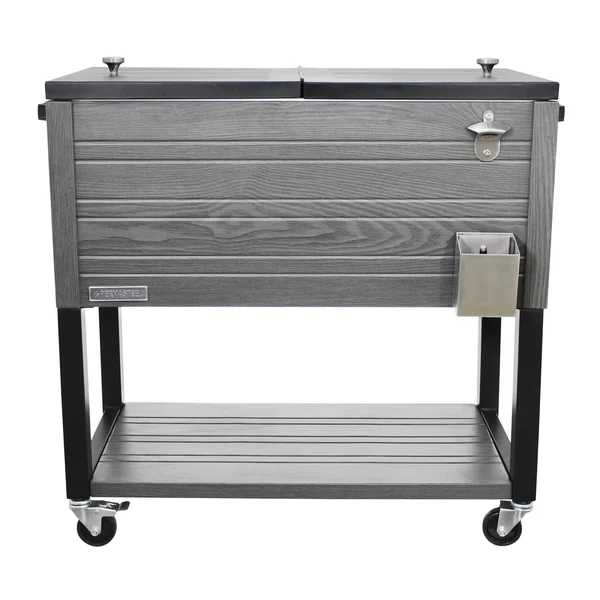 Permasteel PS-205-80QT 80 qt. Patio Cooler Gray