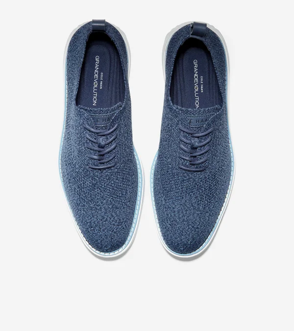 Cole Haan Grand Evolution Wingtip Oxford - Blue - Sneakers