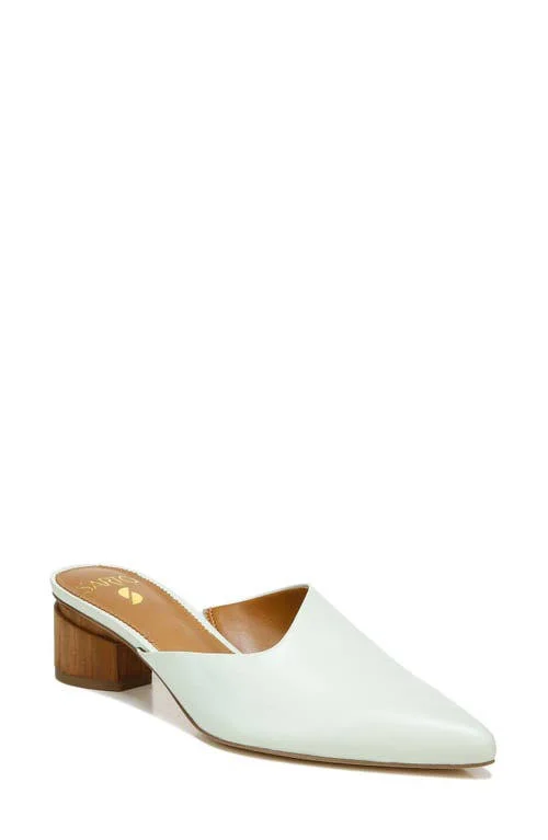 Sarto by Franco Sarto Visa Mule, Size 6 in Cool Mint Leather at Nordstrom