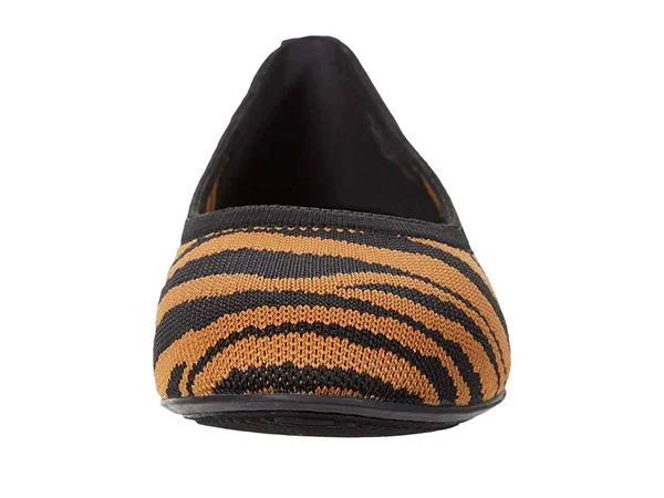 Women's SoftWalk Sonora Knit Ballet Flat - Size: 11, Black