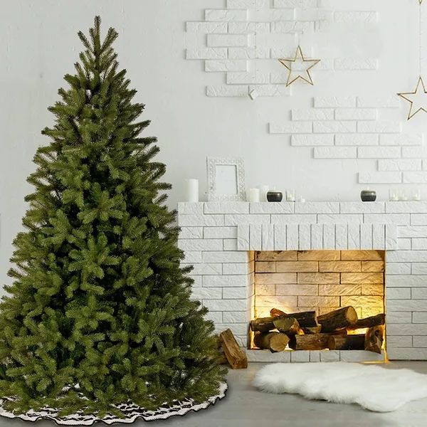 National Tree 7& Feel Real Downswept Douglas Fir Hinged Tree