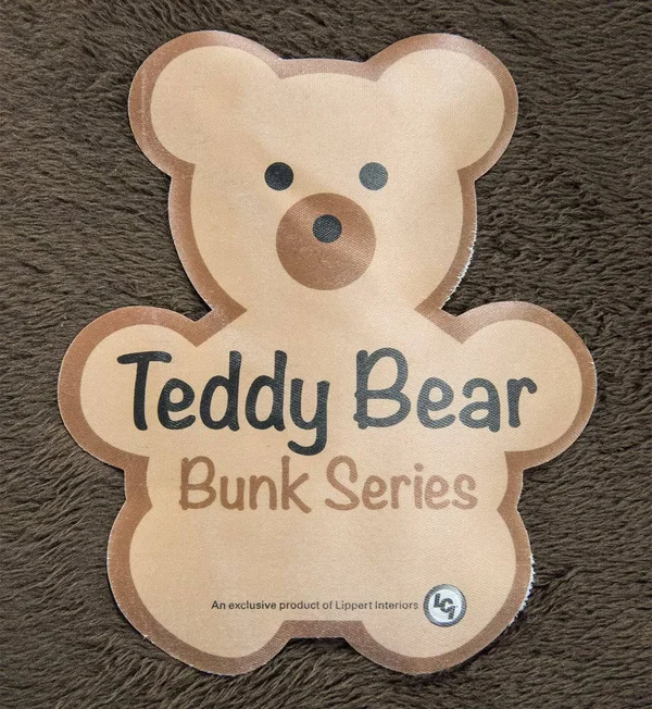 Lippert Teddy Bear Bunk Mattress COVER - Chocolate, 679285