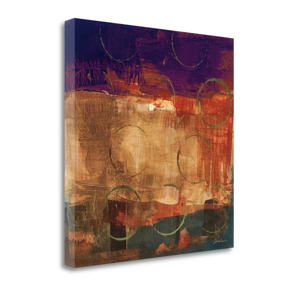 Tangletown Fine Art 'Mixed Messages II' by Liz Jardine Painting Print on Wrapped Canvas