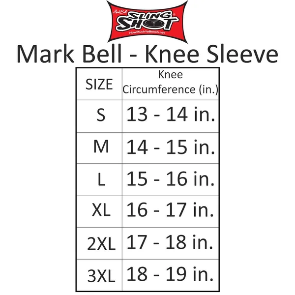 Sling Shot Knee Sleeves 2.0 by Mark Bell - 2XL - Black
