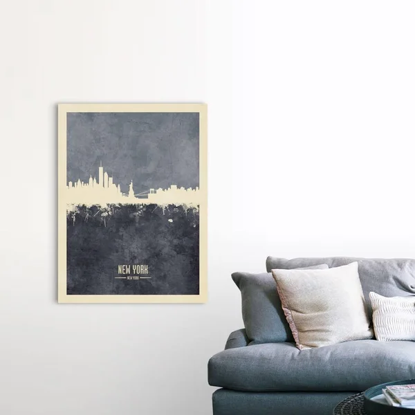 New York Skyline, Canvas Wall Art, 36x48, Great Big Canvas
