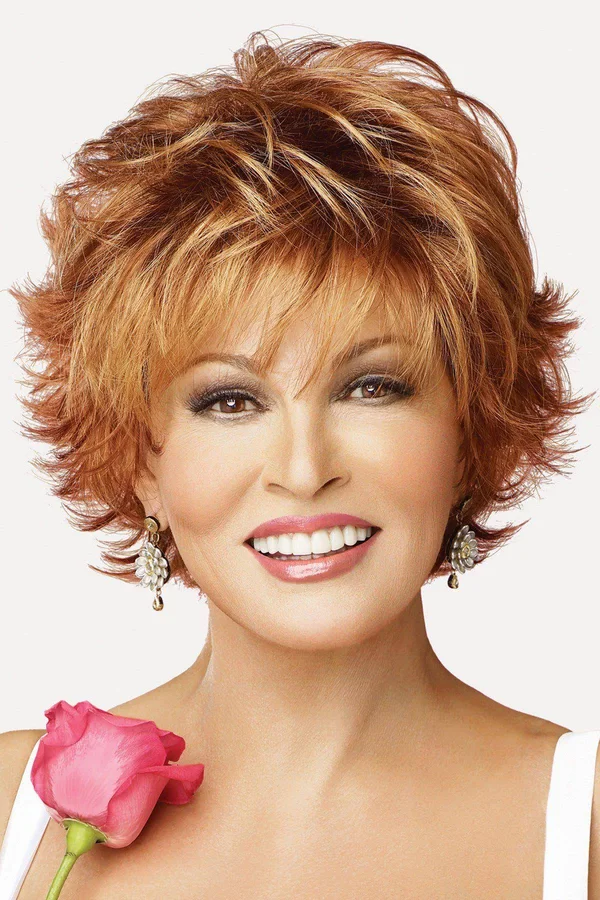 Raquel Welch Voltage Wig R9F26 Mocha Foil - Average
