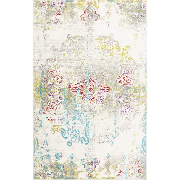 Home Dynamix Boho Makenna Area Rug Ivory Multi