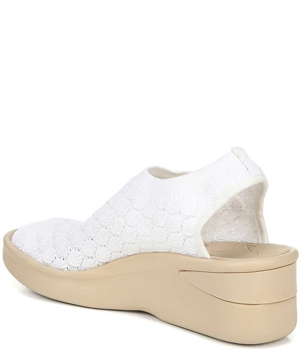 Bzees Women's Secret Wedge Sandal - Sand Crochet, 9.5