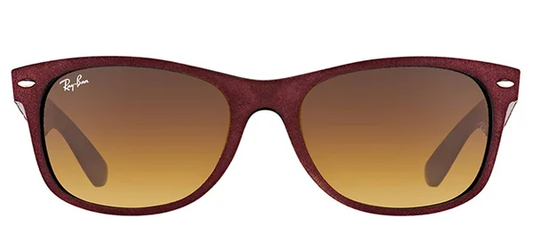 Bordeaux Sunglasses by Ray-Ban - Bordeaux & Brown Gradient Textured