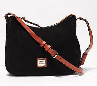 Dooney & Bourke Suede Tracy Crossbody, Black