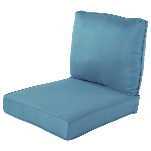 Haven Way Outdoor Seat & Back Cushion Set - 24x24 - Sky Blue