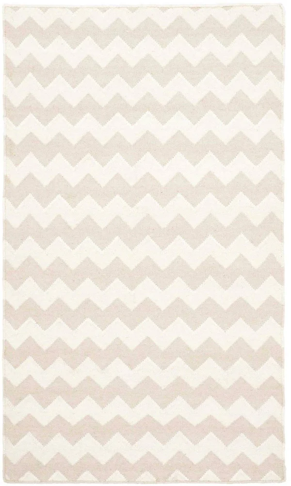 Safavieh 5& x 8& Dhurries DHU644A Beige, Ivory Rug