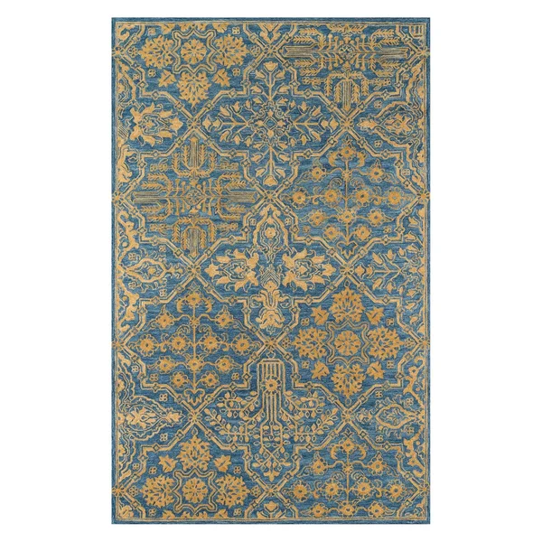 Momeni Cosette COS-1 Blue Rug - 7 ft 6 in x 9 ft 6 in