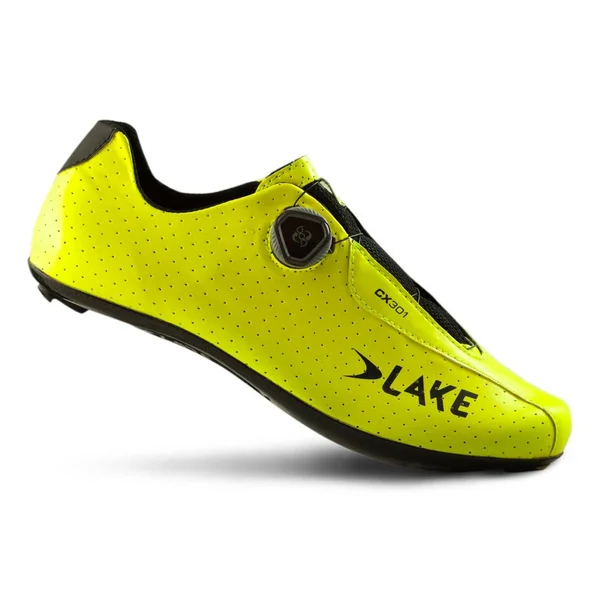 Lake CX301 Cycling Shoe - Men's Fluo Yellow - 44.5