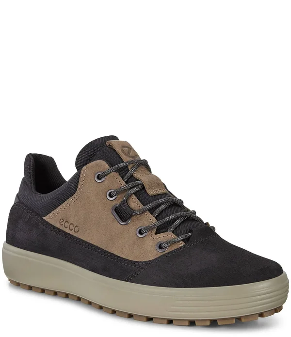 Men's Ecco Soft 7 Tred Terrain Hydromax Sneaker - Size: 13-13.5, Black