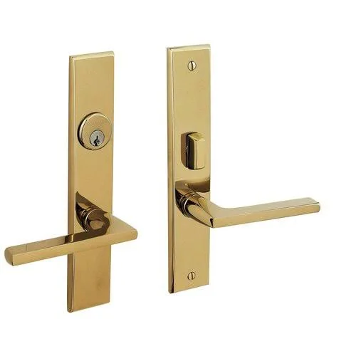 Baldwin 6974056entr Lakeshore Entrance TRIM - Satin Nickel with Lifetime-056-56
