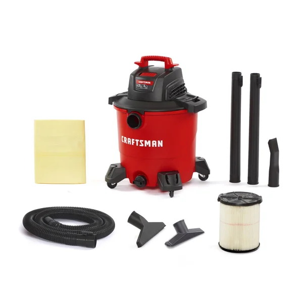 Craftsman Cmxevbe17590 9 Gallon 4.25 Peak HP Wet/Dry VAC, Portable Shop Vacuum