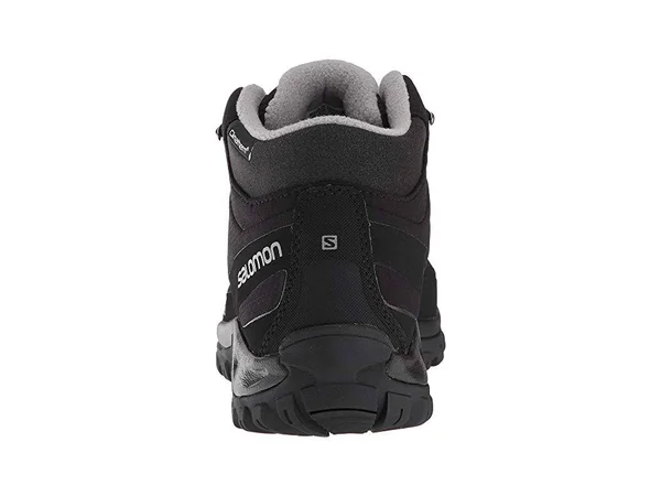 Salomon Men's Shelter CS WP Boots Black - Black, Frost Gray 9.5