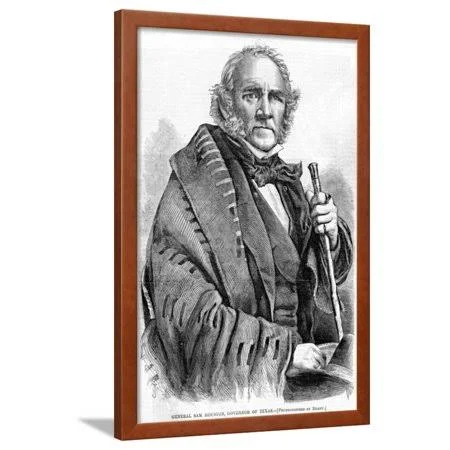 General Sam Houston - GOVERNOR of Texas. (photo) Framed Print Wall Art, Size: 24 x 36, Brown