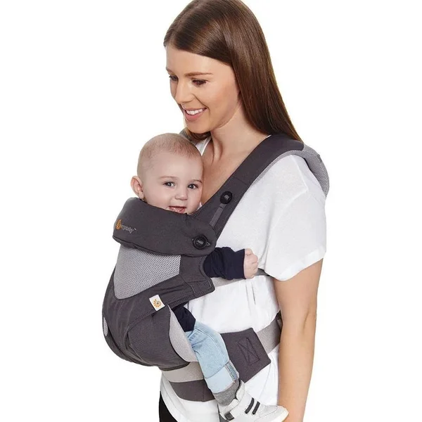 Ergobaby - Inc. Comfort Thru Ergonomics Baby Carrier, All Positions, 360, 12-45 lbs