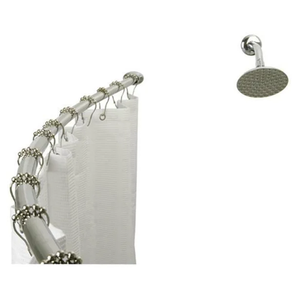 Kingston Brass Cc3171 Curved Shower Rod - Polished Chrome