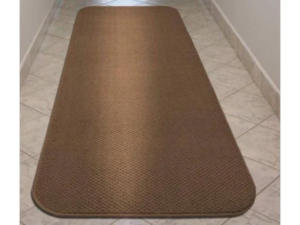House - Home and More Skid-Resistant Carpet Runner - Toffee Brown - 22 ft. x 27 in. - Many Other Sizes to Choose from