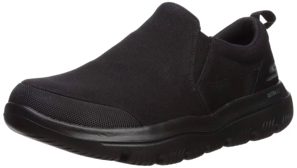 Skechers Performance Go Walk Evolution Ultra - 54736 (Black) Men's Slip on Shoes
