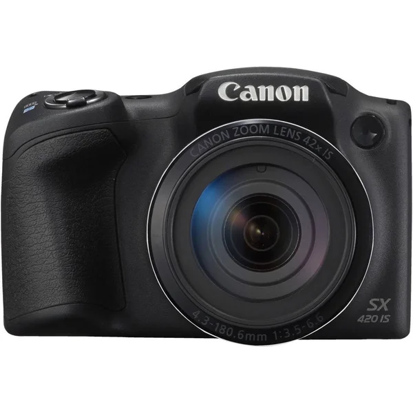 Canon PowerShot Sx420 Is Digital Camera - Card Reader + Wallet - 64GB Memory Card - Video LED - Battery X3 - Grip + More