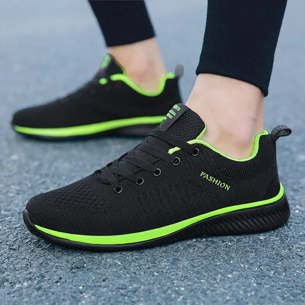 Non Slip Resistant Sneakers Shoes Running - Unisex - Green, 11