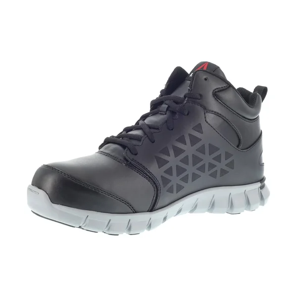 Reebok Sublite Cushion Work Mid Alloy Toe Met Guard Boots - Men's Black