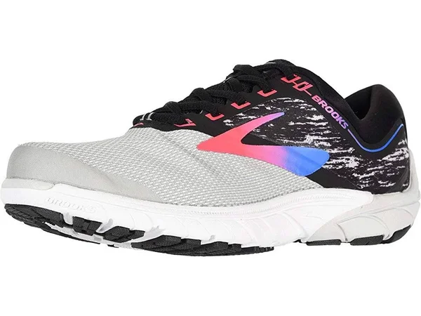 Brooks PureCadence 7 - Womens Running Shoes Grey/Black/Pink Size 7.5