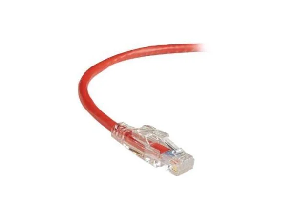 GigaTrue 3 CAT6 550-MHz Lockable Patch Cable (UTP), Red, 5-ft. (1.5-m)
