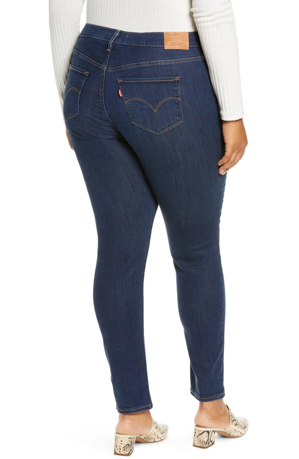 Plus Size Women's Levi&s 721 Ankle Skinny Jeans, Size 16W - Blue