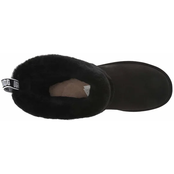 Ugg Fluff Mini Quilted 10 Women's Black